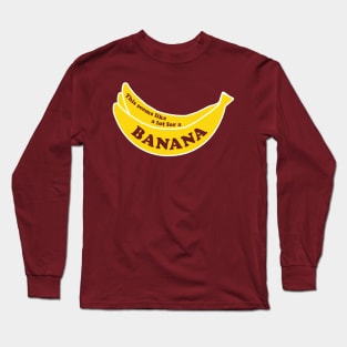 Free Banana Bunch Long Sleeve T-Shirt